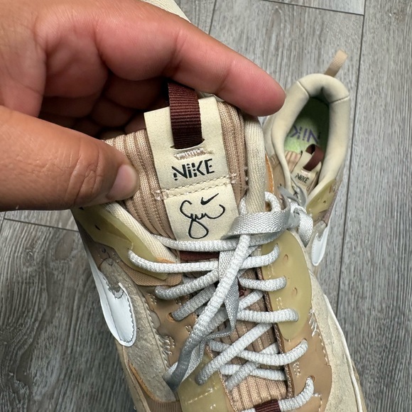 Nike Air max 90 Futura X Serena Williams design ‘Hemp’  Brown and Cream Sneakers - Picture 6 of 13